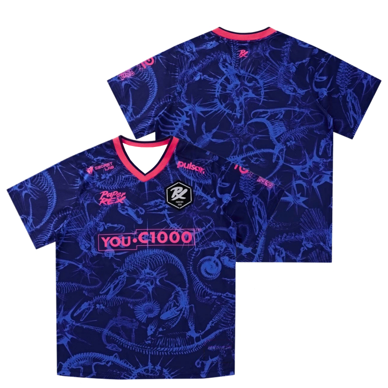 Esports Gaming Sleeve - Family Matching Esports Jersey Deep Blue
