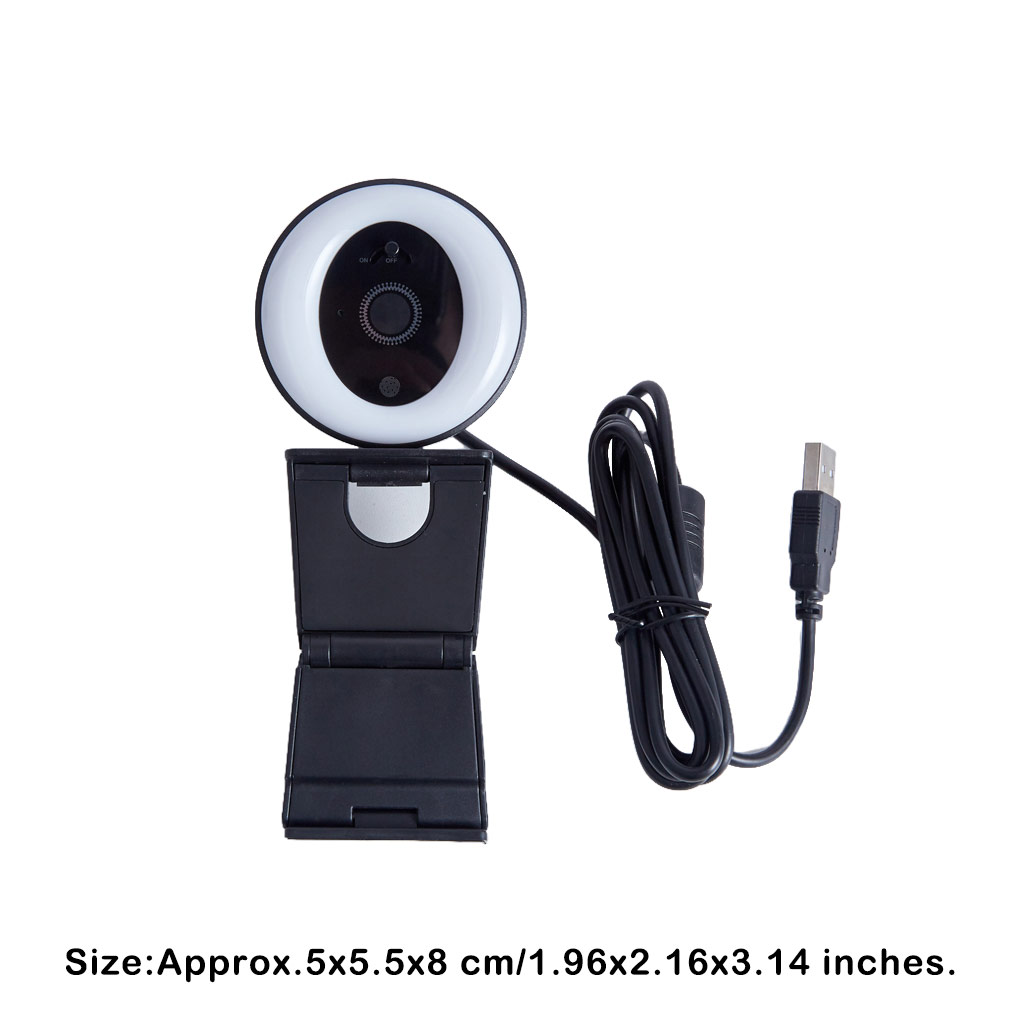2K High-definition Live Stream - огляд і ціна Webcam Ring Light