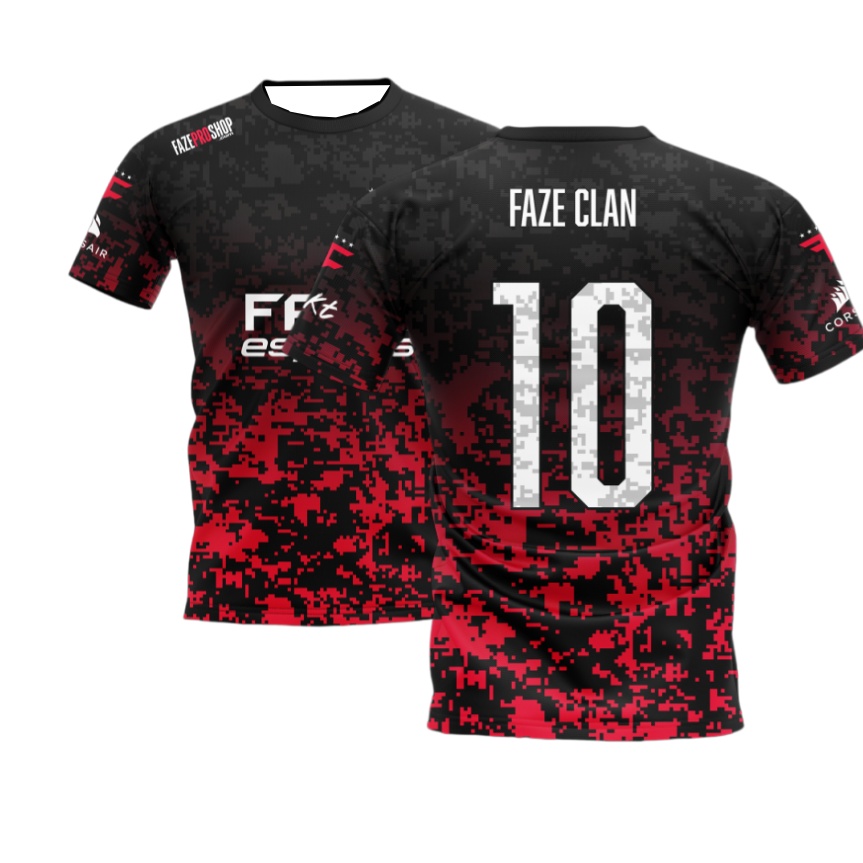 2026 New FaZe Esports Jersey B - огляд і ціна Esports Gaming Sleeve
