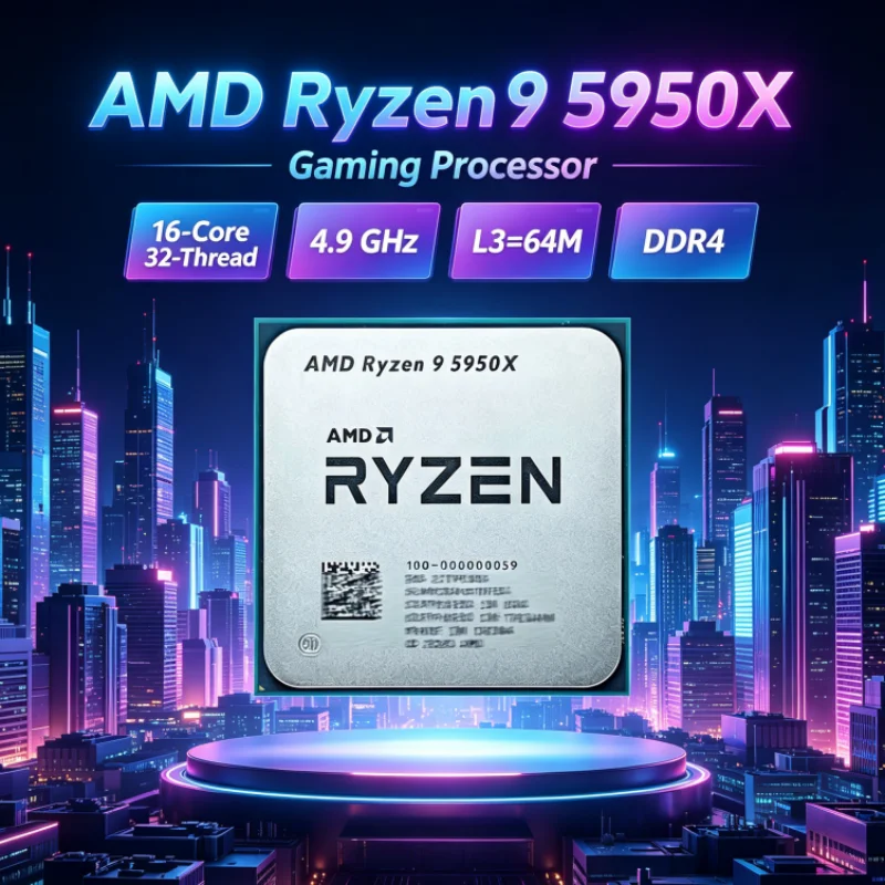 AMD Ryzen 9 5950X 105W Gaming  - огляд і ціна Amd Cpu Ryzen 9