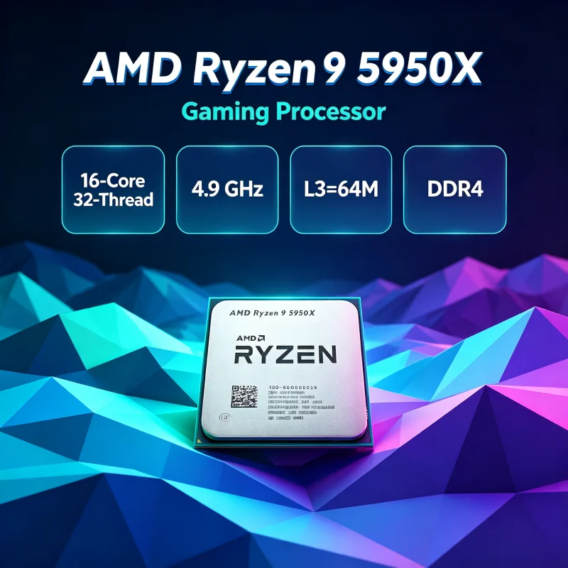 AMD Ryzen 9 5950X 105W Gaming  - огляд і ціна Amd Cpu Ryzen 9